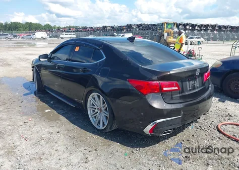 2018 Acura Tlx Tech Pkg z USA, uszkodzony, nr VIN 19UUB2F53JA009587